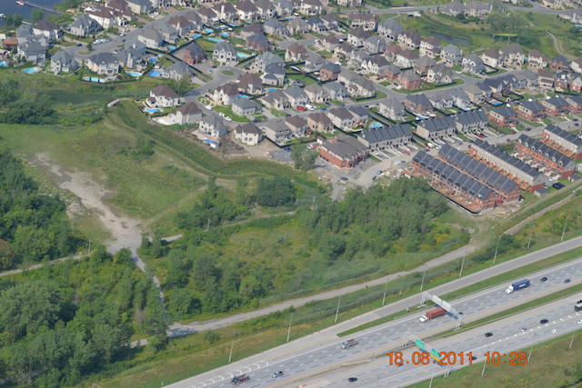 Breaking ground and the neighbourhood taking shape